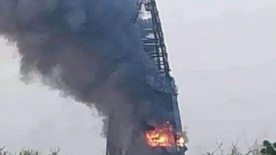 sudan-greater-nile-petroleum-oil-company-tower-afp