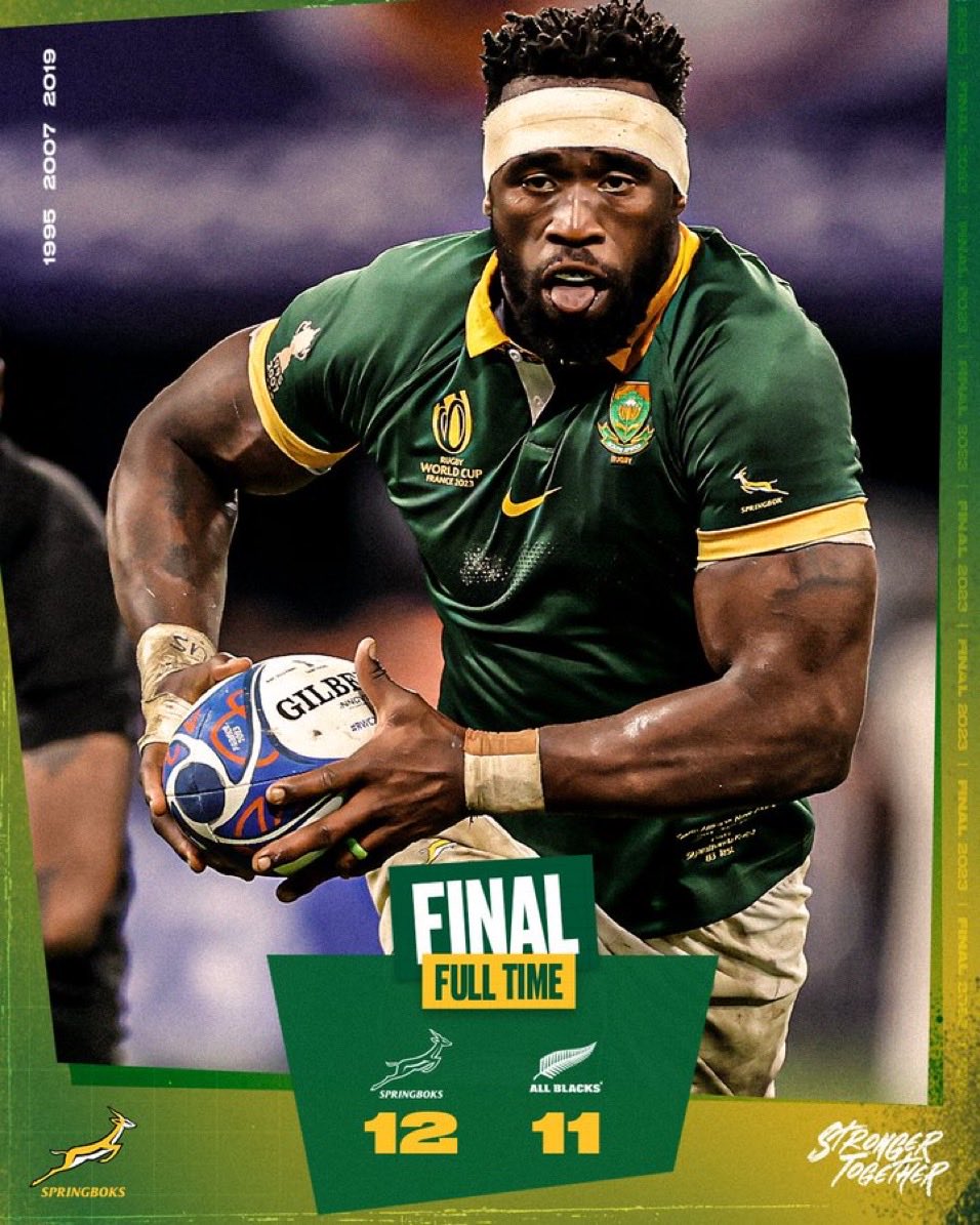 South Africa Win The 2023 Rugby World Cup