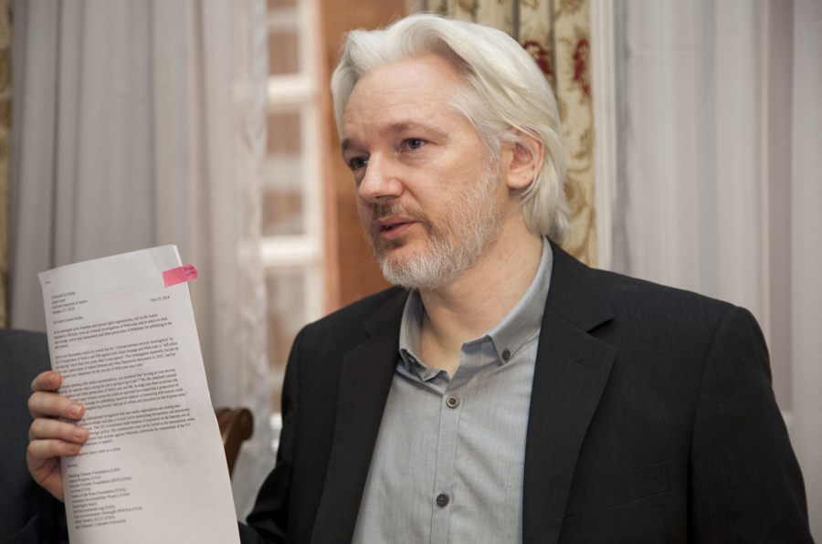 Julian Assange now free