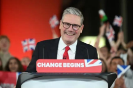 Britain's new prime minister Keir Starmer