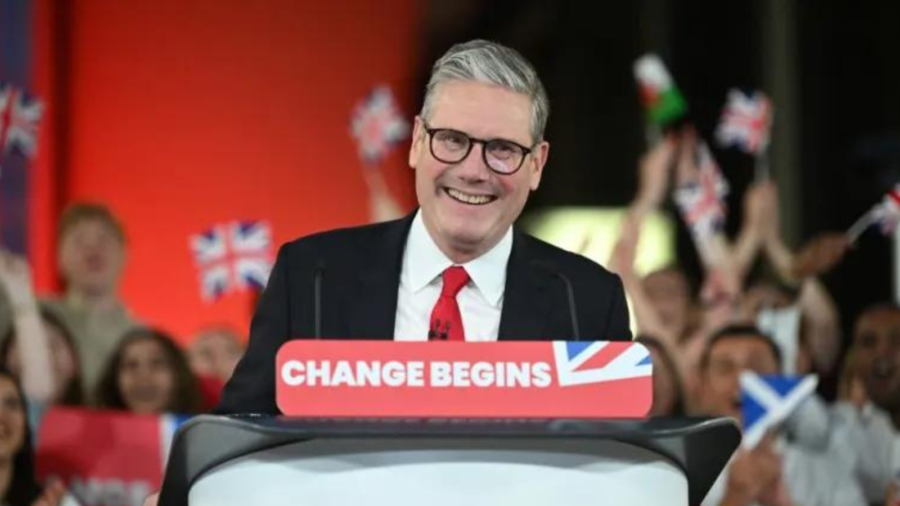 Britain's new prime minister Keir Starmer