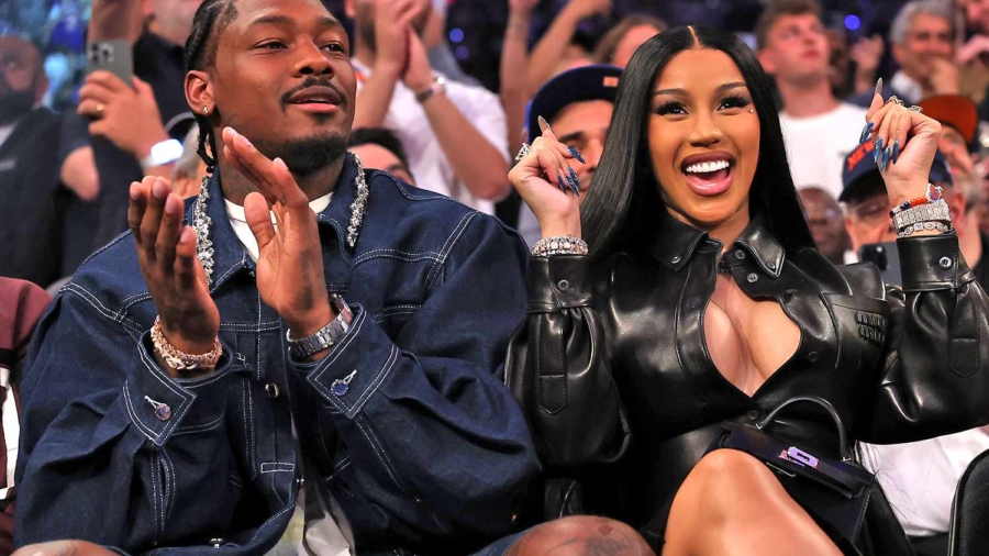 cardi b and stefon diggs