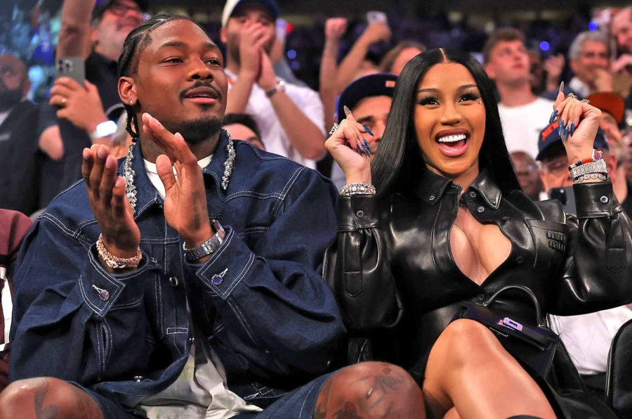 cardi b and stefon diggs