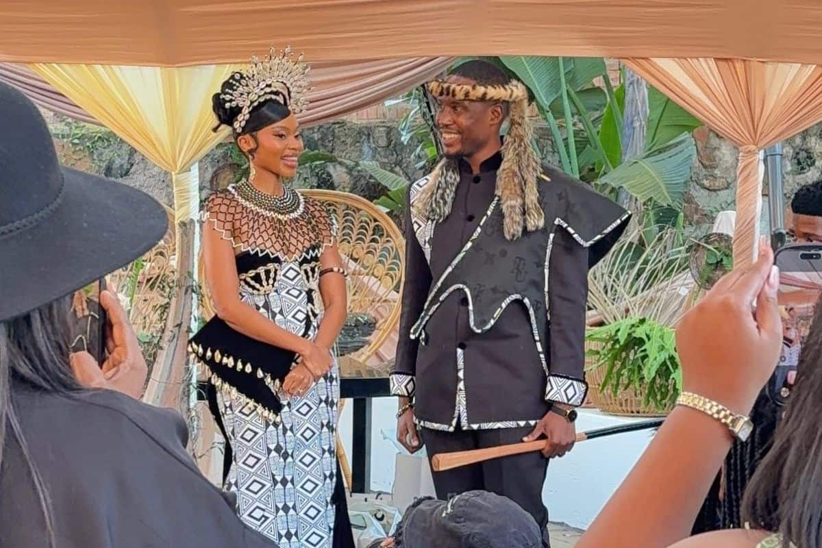 ‘House of Zwide’ co-stars Shalati Sekhabi and Wanda Zuma tie the knot in real life